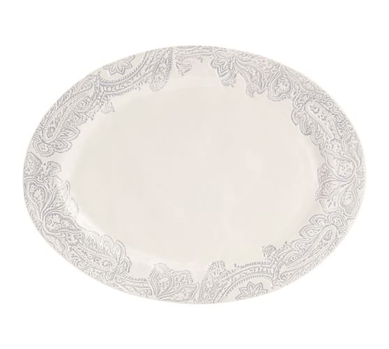 Pottery Barn SCARLETT 17" X 13.5" SERVE PLATTER pottery barn 20% off plus free shipping sale