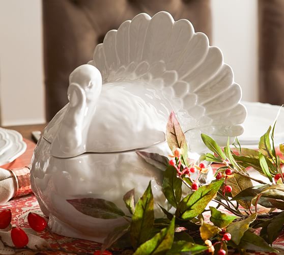 Pottery Barn TURKEY TUREEN pottery barn 20% off + free shipping sale