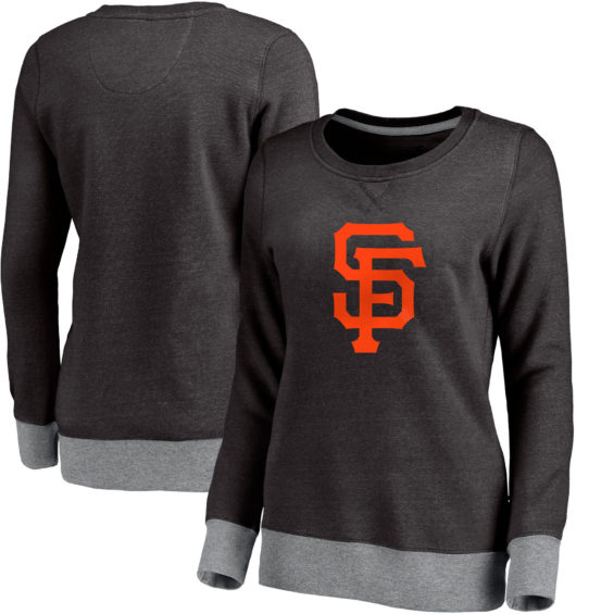 San Francisco Giants Women's Black Horizon Pullover Sweatshirt san francisco giants clothing