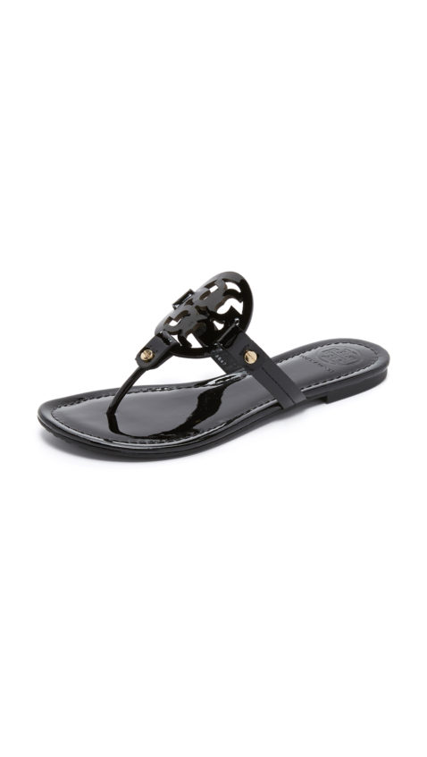 Tory Burch Miller Thong Sandals Black Shopbop event of the season sale