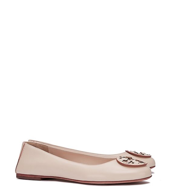 Tory Burch REVA DECONSTRUCTED BALLET FLAT Dulce de Leche tory burch private sale