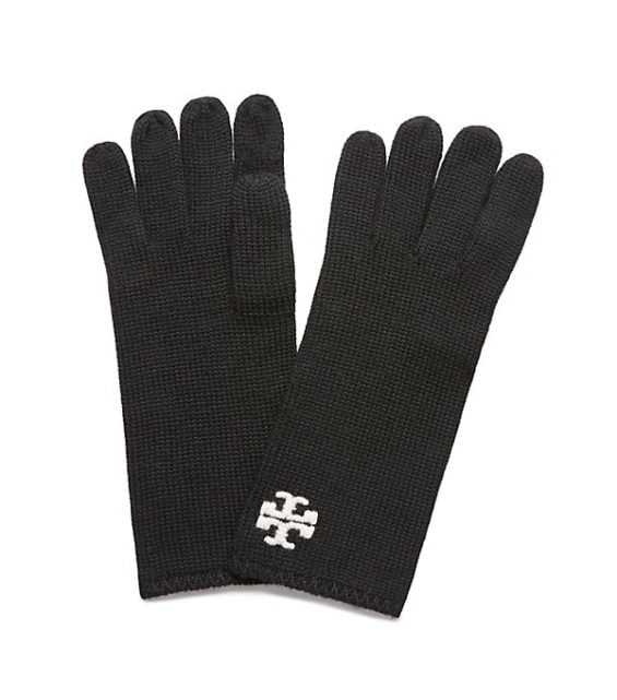 Tory Burch WHIPSTITCH-T GLOVE Black tory burch private sale fall 2016