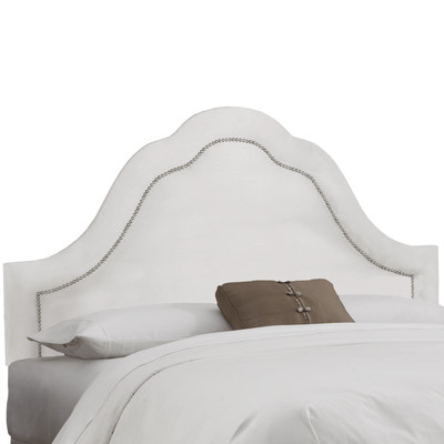 Upholstered Headboard Nailhead Trim White by Skyline Furniture Wayfair upholstered headboard sale