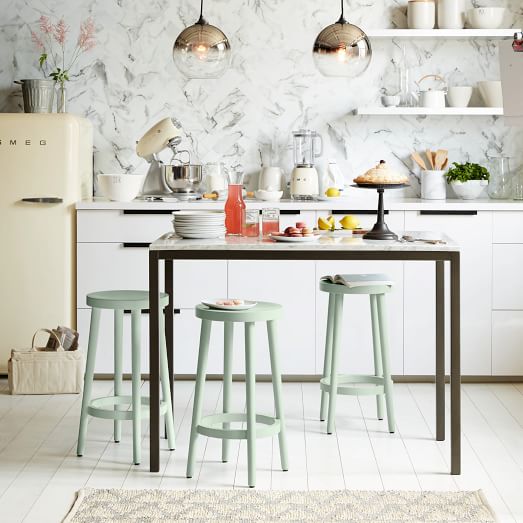 West Elm Cafe Bar + Counter Stool - Oregano west elm sale