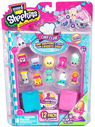 Shopkins Season 6 Chef Club, 12 Pack top toys christmas holiday season black friday today show amazon