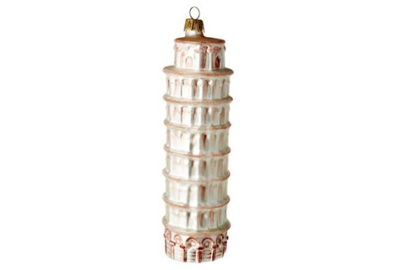 7.5" Tower of Pisa Ornament One Kings Lane holiday decor sale