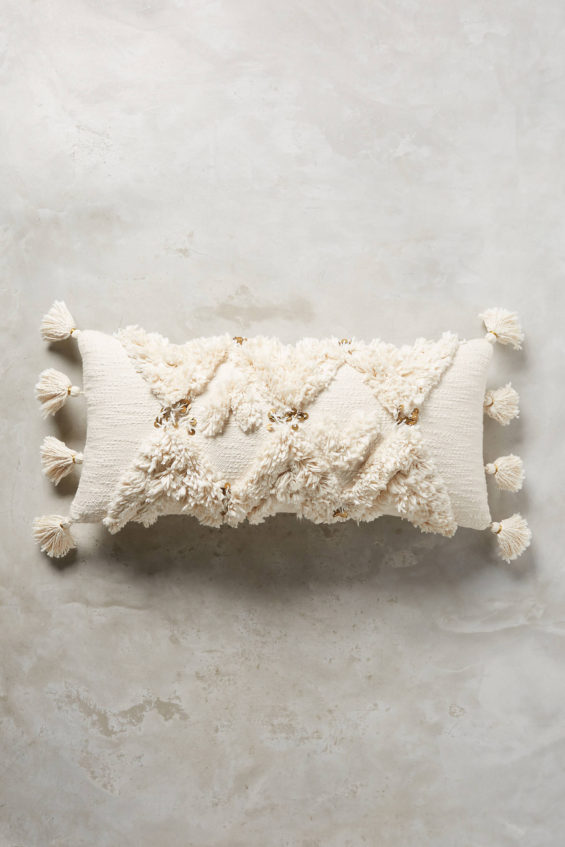Aldalora Pillow Ivory Anthropologie sale 