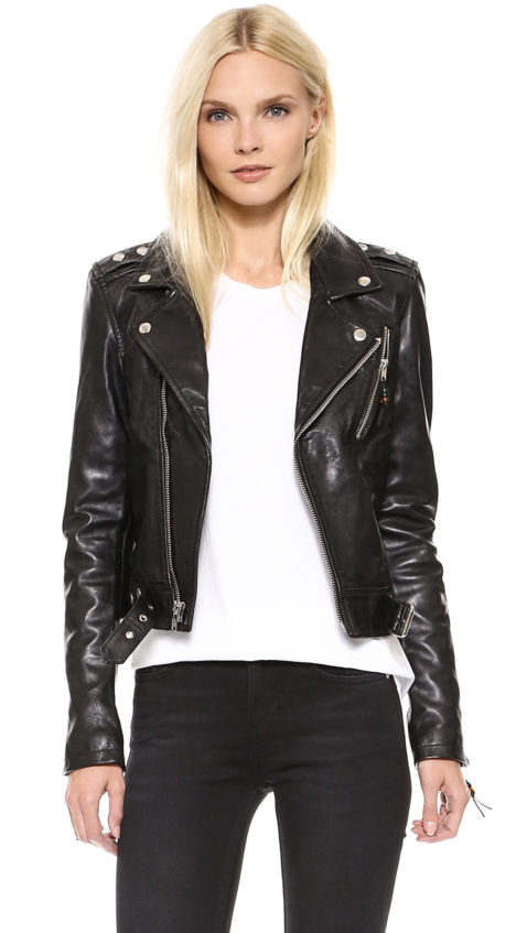 BLK DNM Leather Jacket 1 Black Shopbop surprise sale