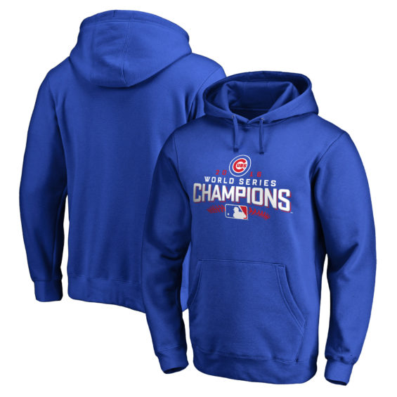 Chicago Cubs Royal 2016 World Series Champions Walk Pullover Hoodie