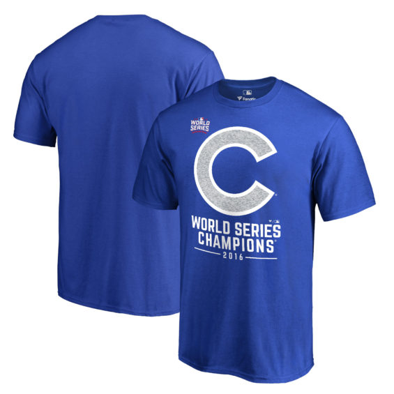 Chicago Cubs Royal 2016 World Series Champions Whiteout T-Shirt chicago cubs world series champions