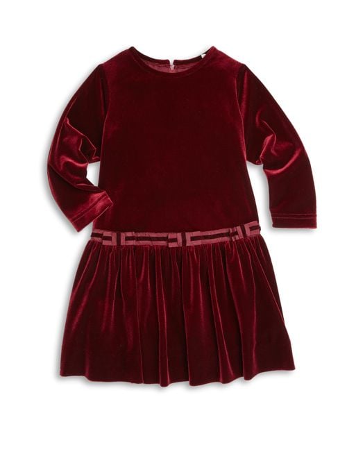 Florence Eiseman Toddler's & Little Girl's Long Sleeve Dress Red thanksgiving dresses for toddler girls