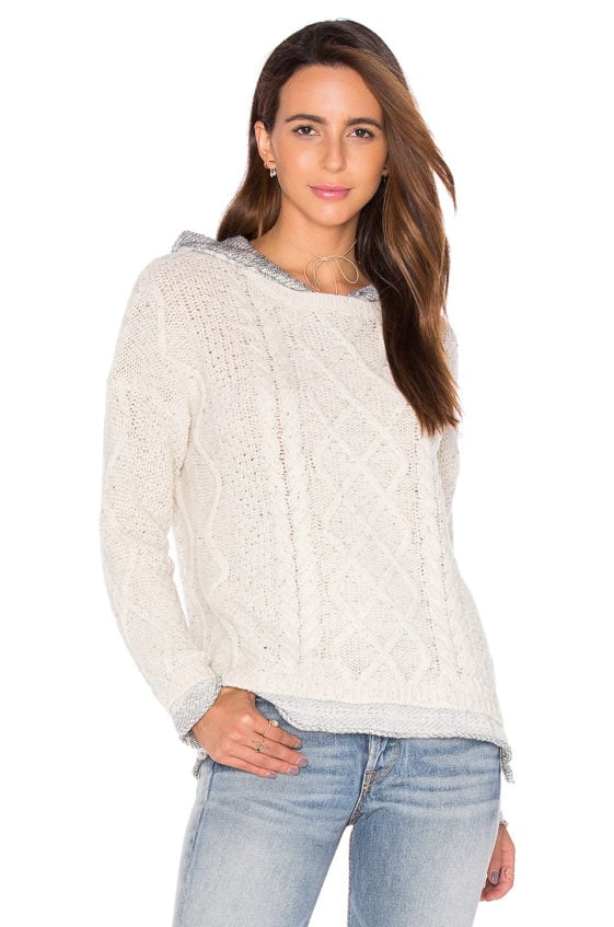 GENERATION LOVE PHOEBE CABLE KNIT SWEATER CREAM cable knit sweaters