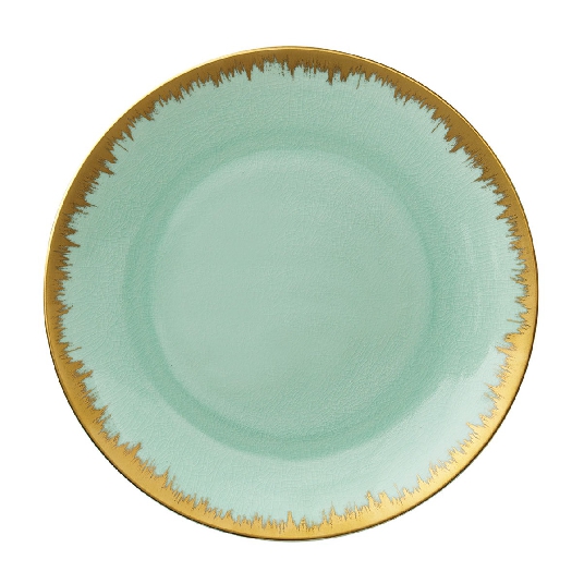 Kim Seybert Seaglass Brushstroke Charger Plate Aqua charger plates 