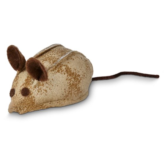 Leaps & Bounds Faux Leather Mouse Cat Toy with Rattle & Catnip , 3" L X 1.5" W Petco cyber monday sale