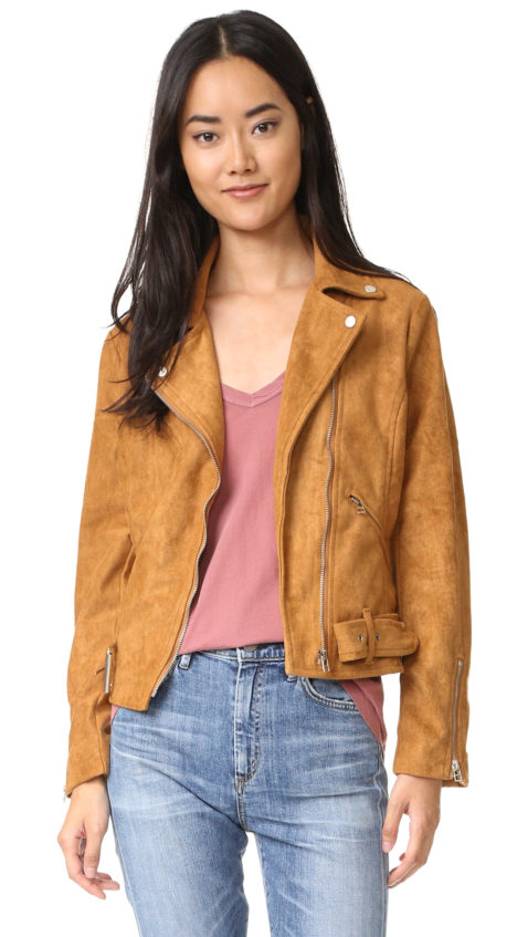 Lioness Made for Milan Moto Jacket Tan Shopbop Surprise Sale