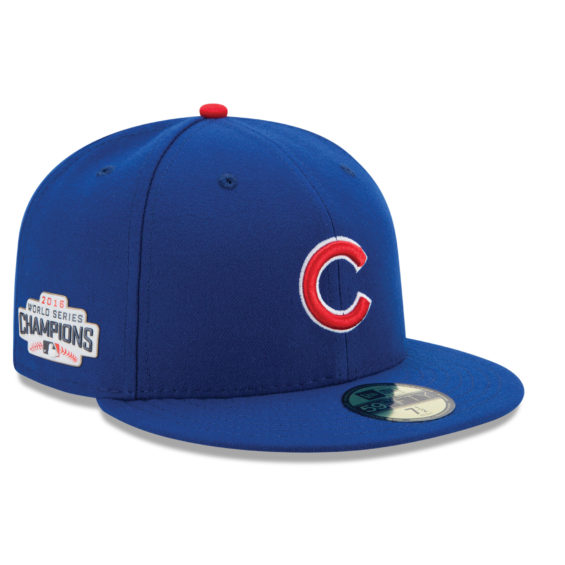 New Era Chicago Cubs Royal 2016 World Series Champions Side Patch 59FIFTY Fitted Hat chicago cubs world series champions