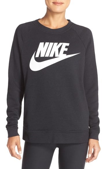 Nike Modern Sweatshirt Black White Nordstrom pre-black friday sale
