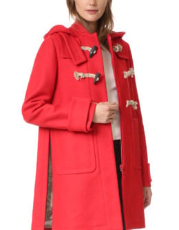 No. 21 Toggle Coat Red toggle coats