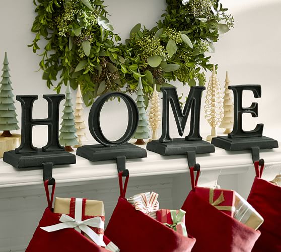 Pottery Barn ALPHABET STOCKING HOLDERS pottery barn cyber monday sale