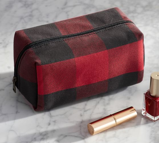Pottery Barn BUFFALO CHECK COSMETIC CUBE pottery barn cyber monday sale
