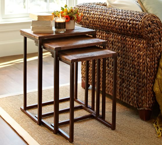 Pottery Barn GRANGER NESTING SIDE TABLES