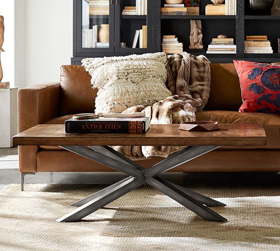 Pottery Barn JAX BIG DADDY COFFEE TABLE pottery barn buy more save more sale