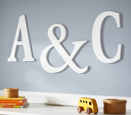 Pottery Barn Kids Mini Harper Painted Letter pottery barn kids buy more save more sale