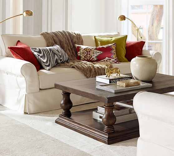 Pottery Barn LORRAINE COFFEE TABLE pottery barn buy more save more sale