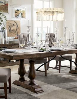 Pottery Barn LORRAINE EXTENDING DINING TABLE pottery barn buy more save more sale