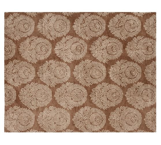SABYASACHI BROCADE TUFTED RUG - NEUTRAL MULTI Pottery Barn Rugs Sale