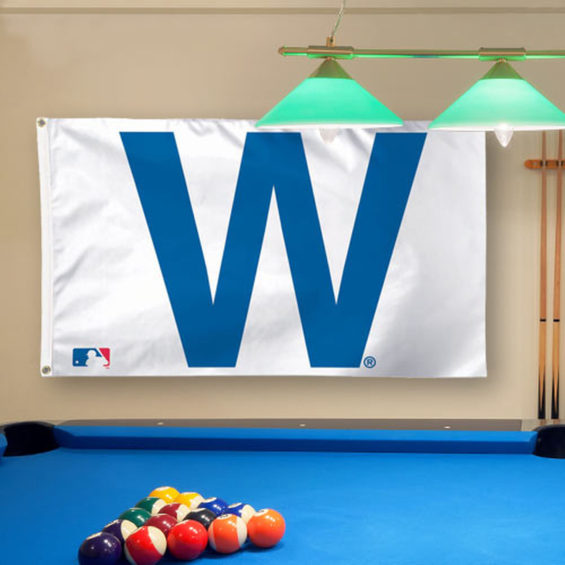 WinCraft Chicago Cubs Deluxe 3' x 5' W Flag world series champions