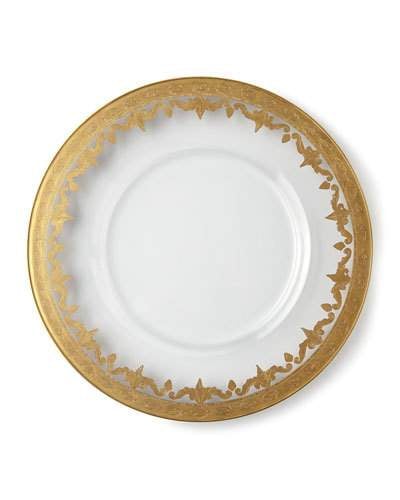 Arte Italica Two Vetro Gold Charger Plates