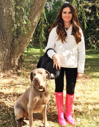 Candace Rose Patagonia Re-Tool Fleece Pullover, AG black legging ankle jeans, pink Hunter boots, Alexander Wang Rocco bag candie anderson blog.