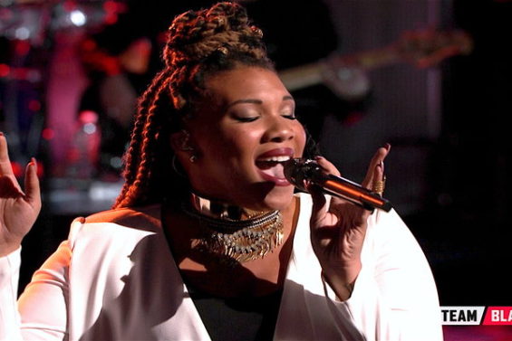  The Voice Season 11 Episode 16 The Live Playoffs Night One: See Dana Harper of Team Blake Shelton sing Hall & Oates' 80s hit "Maneater". This was definitely one of the top performances of the night! Derek Harper's daughter has a beautiful voice.