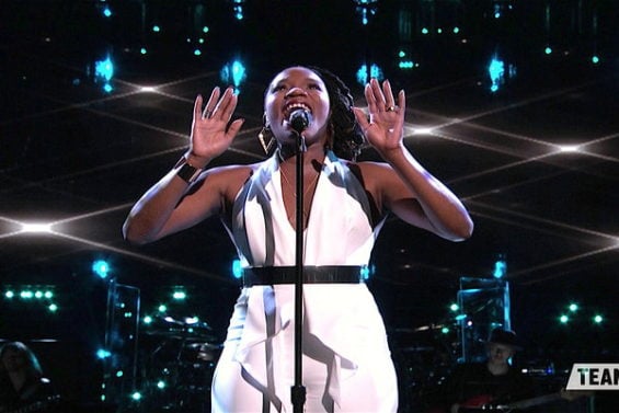  The Voice Season 11 Episode 16 The Live Playoffs Night One Video: As a huge fan of Rihanna's hit song "Diamonds", I can't begin to tell you how much I loved Simone Gundy's (Team Adam Levine) cover of this amazing song.