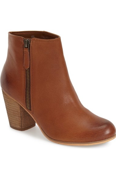 BP. 'Trolley' Bootie (Women) Cognac Burnished Leather Nordstrom half yearly sale
