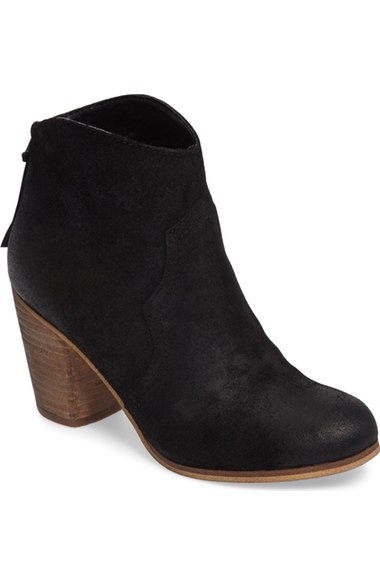 BP. 'Trott' Bootie (Women) Black Suede Nordstrom