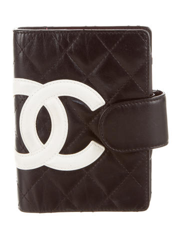 CHANEL LIGNE CAMBON AGENDA Black White