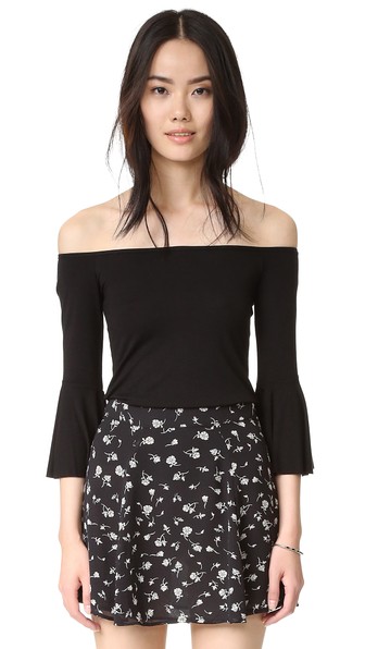 CLAYTON Clarity Top Black Shopbop after christmas sale