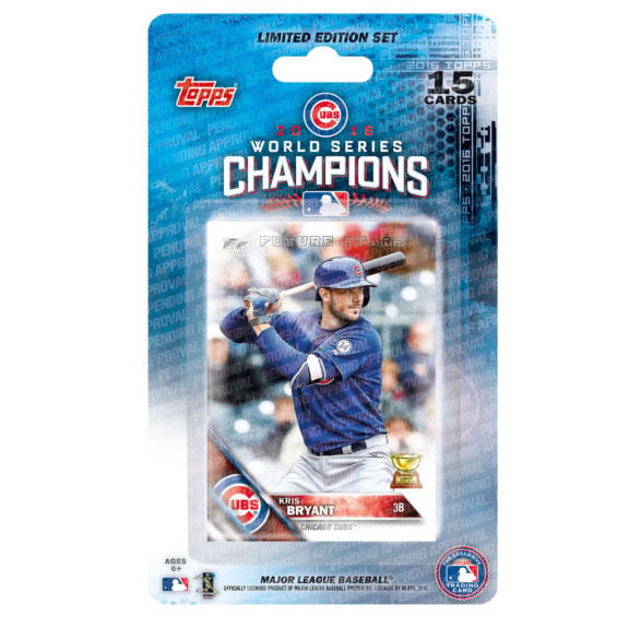 Chicago Cubs 2016 Topps Chicago Cubs World Series Commemorative 15 Card Set