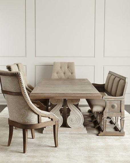 Ciarrocchi Dining Table, Ciarrocchi Dining Chairs Horchow new year sale