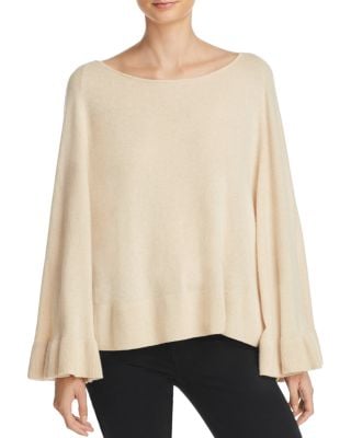 Elizabeth and James Freja Bell Sleeve Sweater Champagne bell sleeve sweaters winter