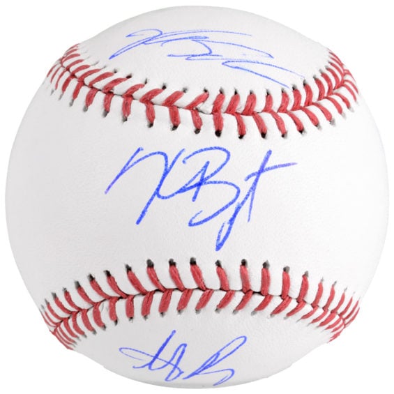 Fanatics Authentic Kris Bryant, Anthony Rizzo, Kyle Schwarber Chicago Cubs Autographed Baseball