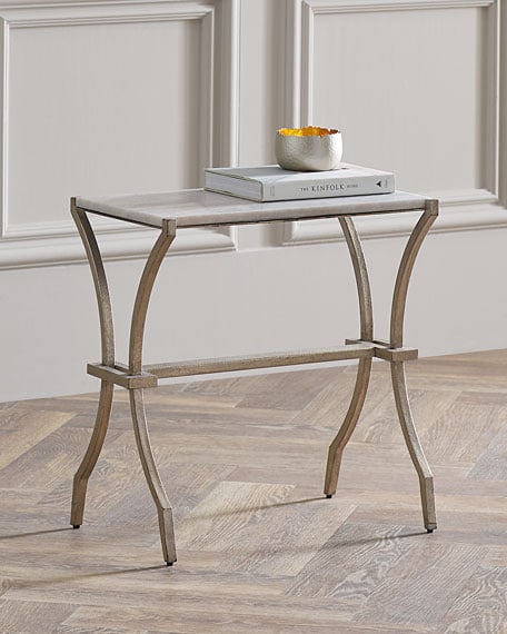 Hooker Furniture Carel Accent Table Silver Horchow new year sale