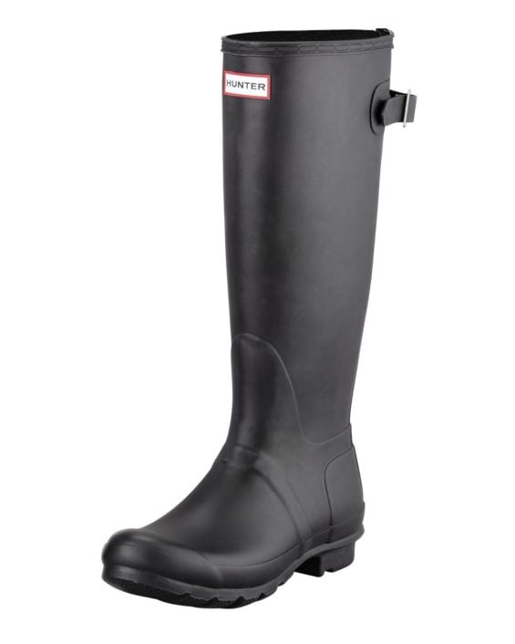 Hunter Boot Flat Adjustable Matte Welly Neiman Marcus Friends and Family Sale