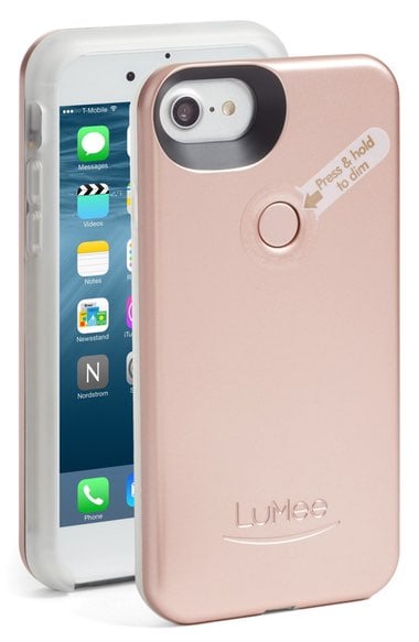 LuMee II Lighted iPhone Case (6, 6s & 7) Rose Matte iphone 7 cases