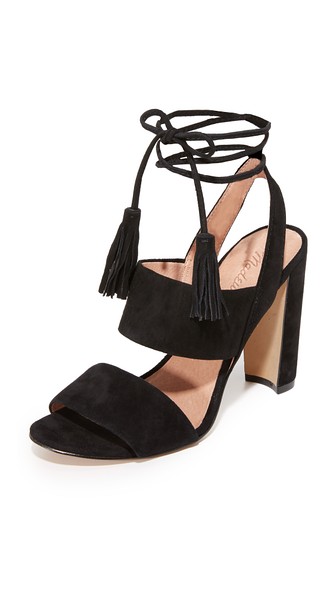 Madewell Octavia Tassel Sandals True Black Shopbop after christmas sale