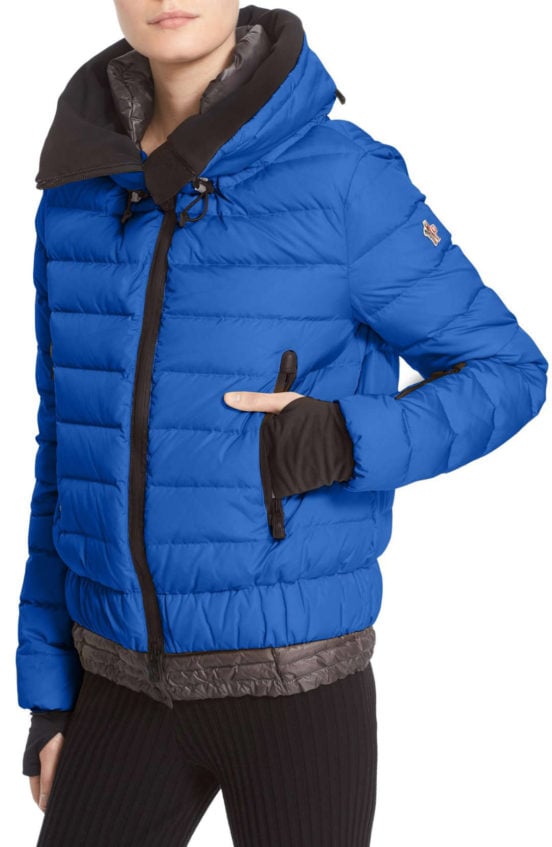 Moncler 'Vonne' Nylon Down Puffer Jacket Blue puffer jackets winter