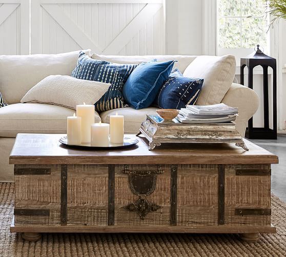Pottery Barn KAPLAN LIFT TRUNK pottery barn buy more save more sale