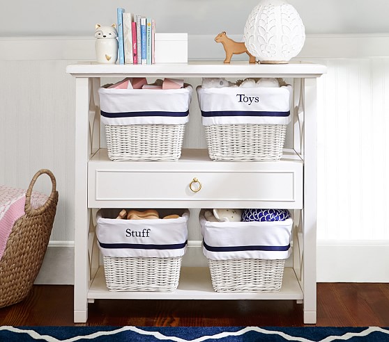 Pottery Barn Kids Ava Regency Bookcase Simply White pottery barn kids sale 
